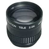 Cheap Pro Optic 2X Compact Tele Lens for Digital Cameras and Camcorders - 37mm/46mm