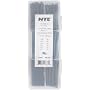 NTE Heat Shrink 2:1 Black Assorted Sizes 2-1/2" 158 Pc. Box