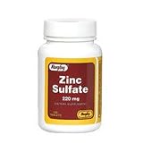 Zinc Sulfate 220 mg Dietary Supplement Tablets - 100 ea