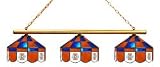 Illinois Fighting Illini 3-Light Executive Game Table Lamp