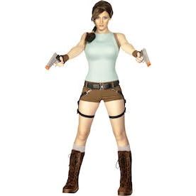 Lara Croft Anniversary edition Tomb Raider costume