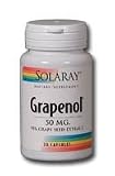 Solaray - Grapenol, 50 mg, 30 capsules