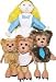 Toys : Goldilocks and the Three Bears Finger Puppets