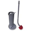Unger BBWHR 3.5" Ergo Toilet Bowl Brush System with 26" Brush Head Long Handle Holder