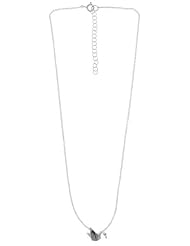 Boma Sterling Silver Origami Crane Necklace