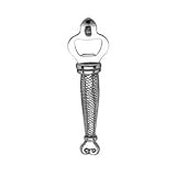 Fishnet Bottle Opener, pewter - Carrol Boyes Functional Art
