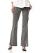 A Pea in the Pod: Secret Fit Belly(tm) Flannel Stretch Fabric Fit And Flare Maternity Pants