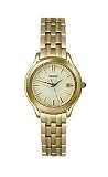 Seiko Gold-tone Bracelet White Dial Women's watch #SXDC24P1
