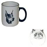 Himalayan Country Mug, Porcelain by Rosalinde (12 oz.)