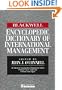 The Blackwell Encyclopedia of Management and Encyclopedic Dictionaries, The Blackwell Encyclopedic Dictionary of International Management