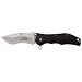 Meyerco Maxx-Q Assisted Opening Knife Honed Blade Thick Front Tip Recurve Mid-Blade Section