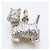 Jewelry : Dog Highland Terrier Charm