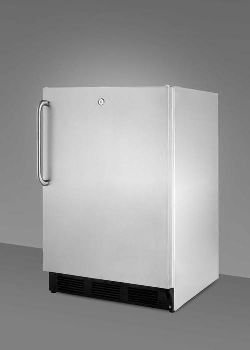 Outdoor Beverage Center For Built-In Undercounter Use, With Automatic Defrost And Complete Stainless Steel Exterior
