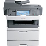 Lexmark X466DE Laser Multifunction Printer - Monochrome - Plain Paper Print ....