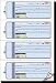 Tops 3-Part Rent Receipt Book