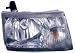 Right Passenger Side Headlight Headlamp 01-05 Ford Ranger Pickup Truck 01 02 03 04 05 2001 2002 2003 2004 2005 Head Light Lamp Lights Lamps Pickups Trucks Image