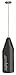 aerolatte To Go, Handheld Electric Milk Frother with Storage Case, Black