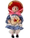 Raggedy Ann Puppy Love Porcelain Doll