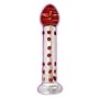 Plato Dawn e-Glass Dildo Enhanced with Bumps