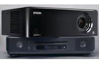 Epson V11H257220 MovieMate72 720p Home Theater Projector with Built In DVD Player