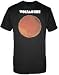 Wolfmother Australian Hard Rock Band Group Red Moon Adult Black T-Shirt
