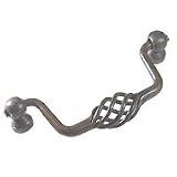 Top Knobs M741  Normandy Twisted Drop Pull