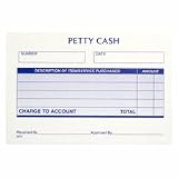 Adams(R) Petty Cash Receipt Pad, 5in. x 3 3/8in., Pack Of 12