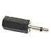 Cables To Go - Audio adapter - mini-phone stereo 3.5 mm (F) - mini-phone mono 3.5 mm (M) - black