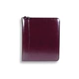 Day-Timer Folio 1 1/2 Western Coach Zippered Binder - Burgundy