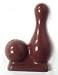 Chocolate Bowling Ball & Pin