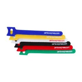 Hook & Loop 6" Cable Ties 6-Pack Assorted Colors