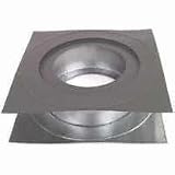 American Metal Chimney Wall Thimble - 3Wall 8HS-WTP