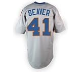 Tom Seaver Majestic Throwback Replica New York Mets Jersey