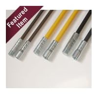 Rutland Products 25P-5-1/4-Inch 20 Threading by 5-Foot Flexible Pellet Stove Rod