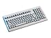 Cherry G81-1800 LPMFR-0 Tastatur PS / 2 105 Tasten MS W95 FR Grau