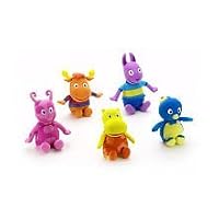 Backyardigans Mini Plush Characters Set of 5