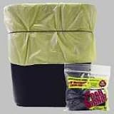Can Rubber Bands,7x1/8,Fits 13Qt.-32 Gallon,50 Count,Black
