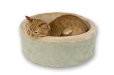 Thermo-Kitty Bed 16-Inch Diameter, Sage