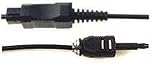 HOSA 3.5MM-TO-TOSLINK FIBER-OPTIC CABLE, 15 ft. TOSLINK to 3.5MM 3.5mm