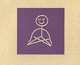 Yoga Stick Figure Notecards-Purple