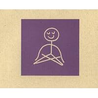 Yoga Stick Figure Notecards-Purple