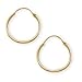 14K Yellow Gold Children's Small Hoop Earrings (Pair)