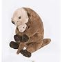 Sea Otter with Baby 11"