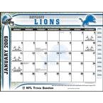 NFL Detroit Lions 2009 Desk Calendar