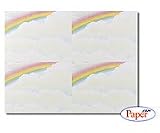 Rainbow 4-up Postcards 100 cards