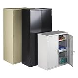 HON(R) Steel Storage Cabinet, 2 Adjustable Shelves, 42