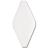 Adex USA Neri Diamond Flat Bisque Ceramic Tile & Stone