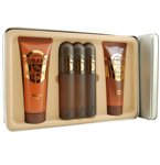 CUBANO BRONZE - EDT SPRAY 4.2 OZ & SHOWER GEL 4 OZ & AFTERSHAVE BALM 4 OZ for Men