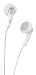 JVC Gumy In Ear Headphones for iPod/iPhone/MP3 Devices - Lychee White