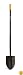Fiskars Long Handle Digging Shovel #9668